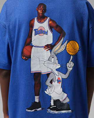 Jordan Big Kids' Space Jam 30 Pic T-Shirt. Nike JP